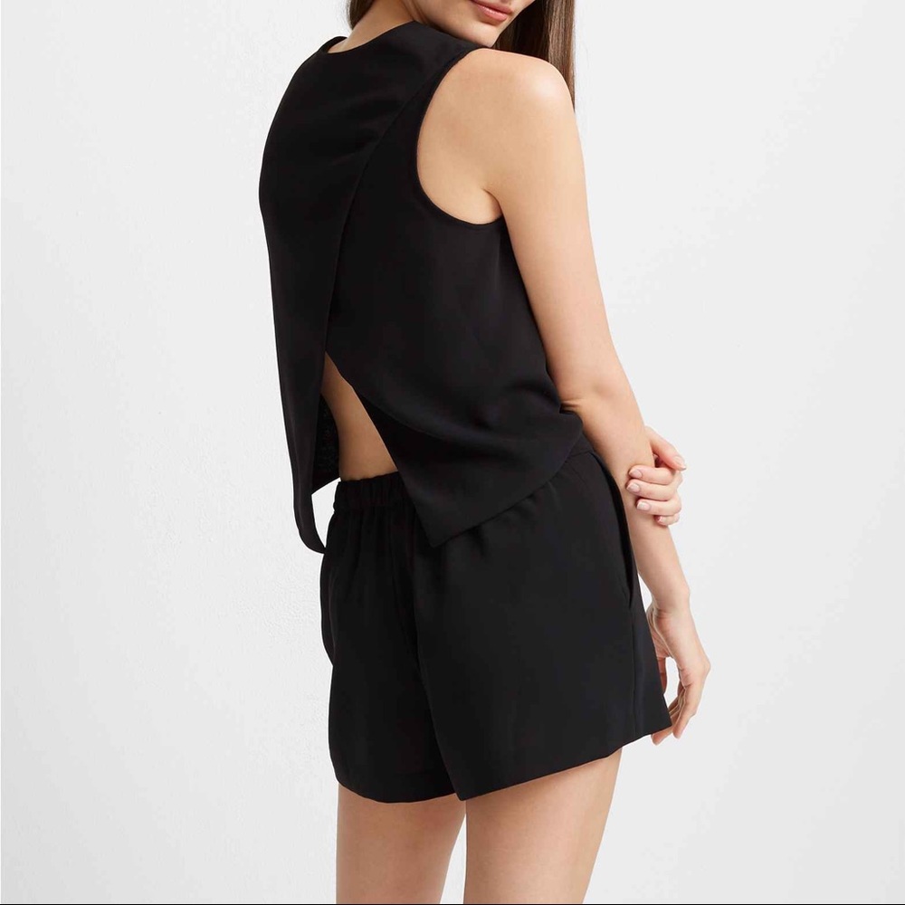 Club Monaco Lyndsey Romper (Navy)